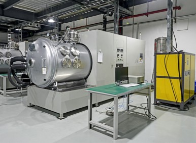 Thermal vacuum test chamber